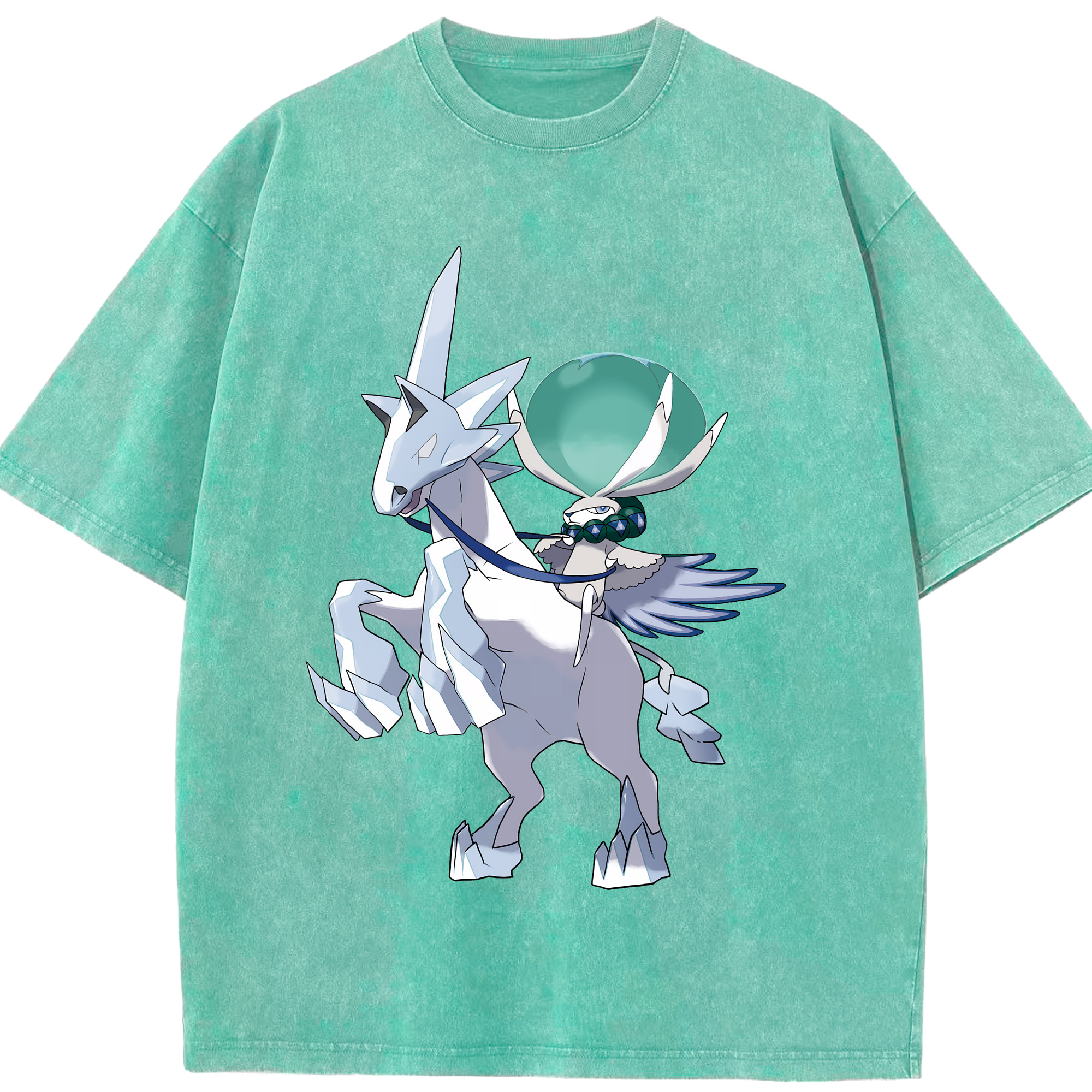 （画像用） ポケットモンスター Pokémon 綿100% ヴィンテージ風 半袖Tシャツ（フロントプリント）